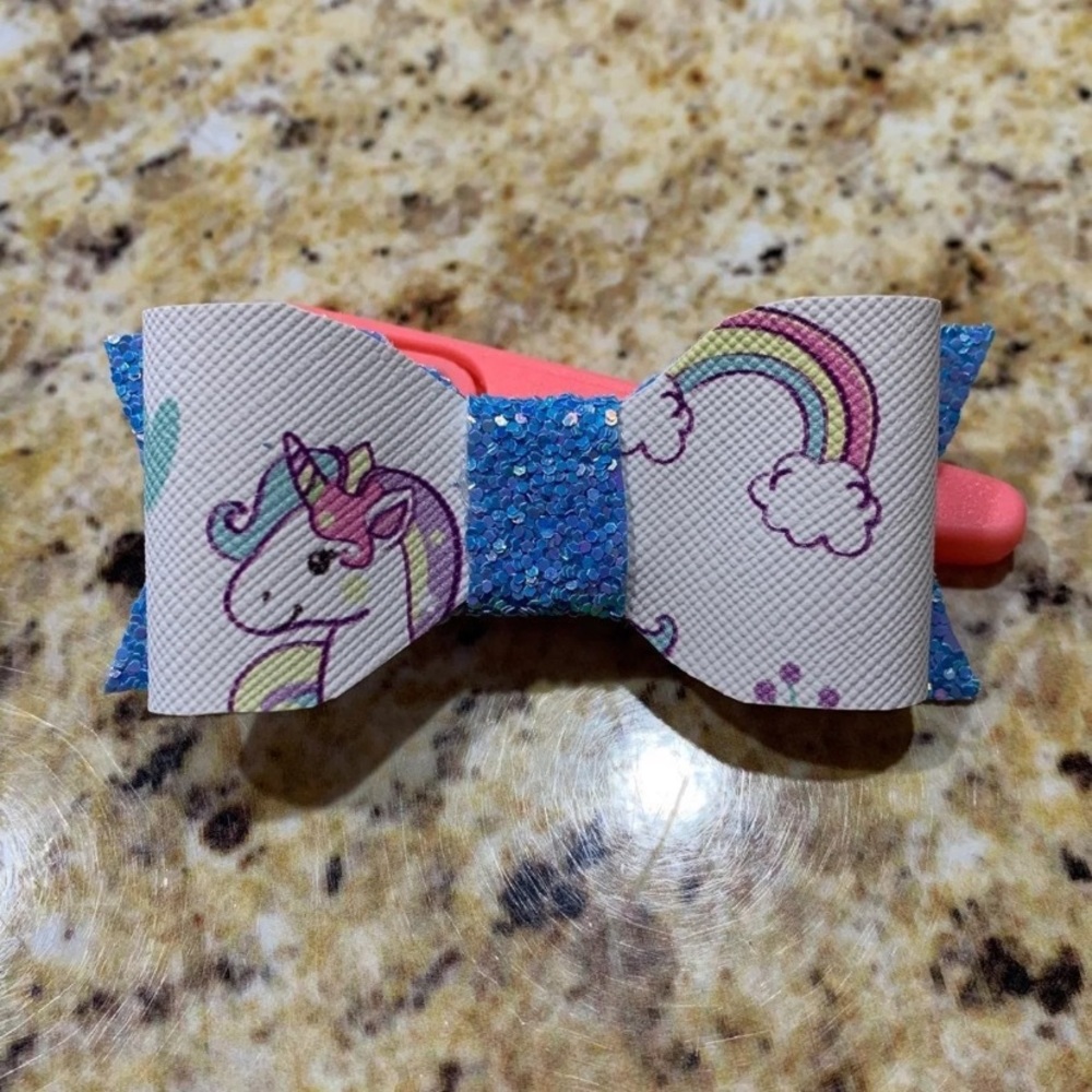 Unicorn Hair Bow